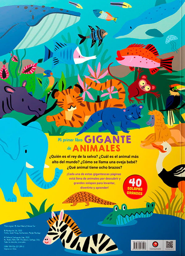 Mi primer libro gigante de animales