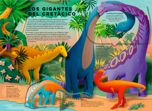 Dinosaurios. Un mundo de papel