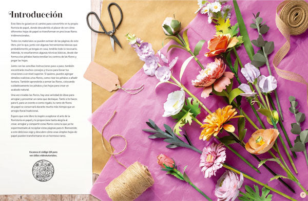 Flores de papel