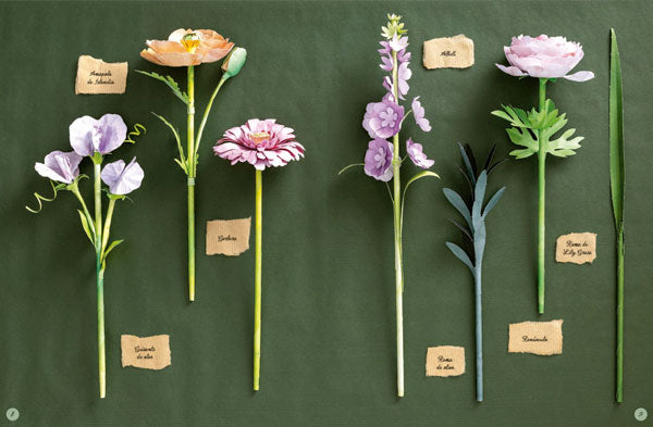 Flores de papel