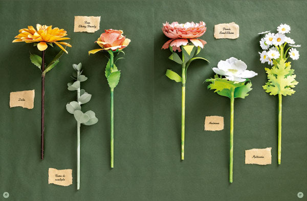 Flores de papel