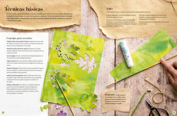 Flores de papel