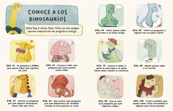 Pequeños dinosaurios con grandes preguntas