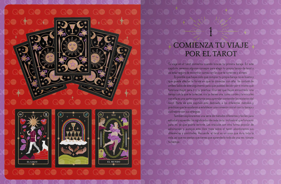 Magia de tarot. La bruja del bosque