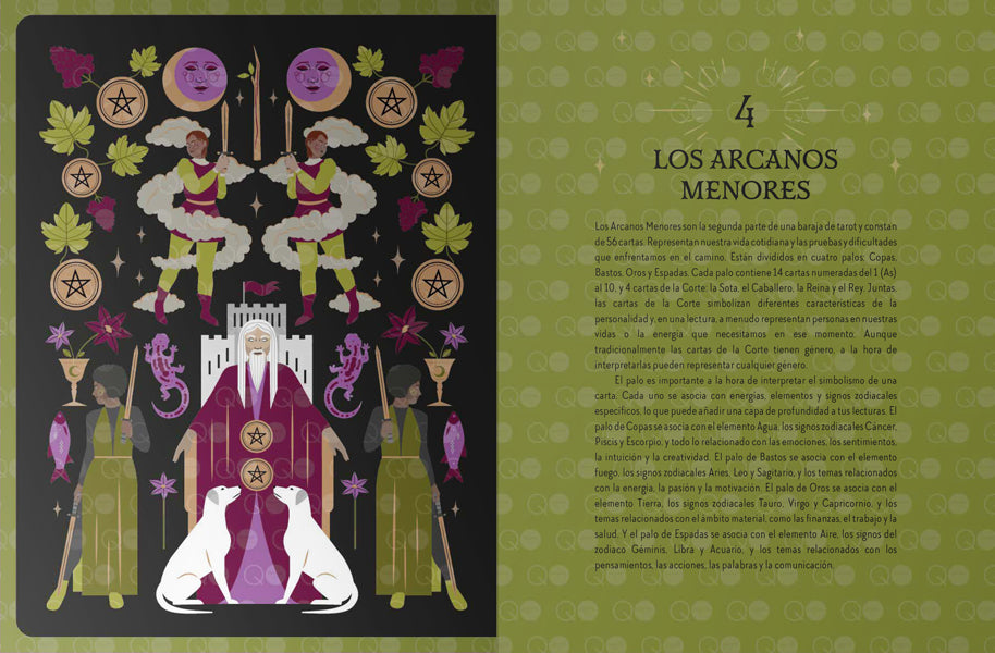 Magia de tarot. La bruja del bosque