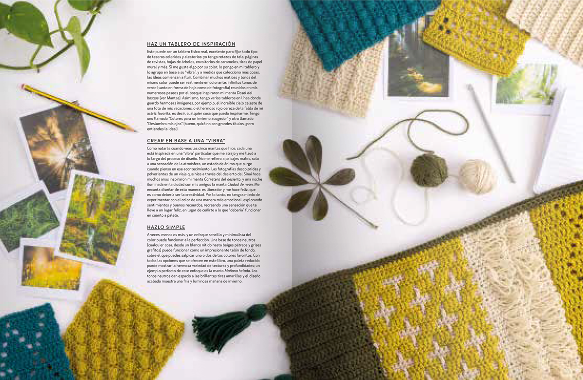 Mantas modernas. 100 patrones a crochet para crear combinaciones únicas