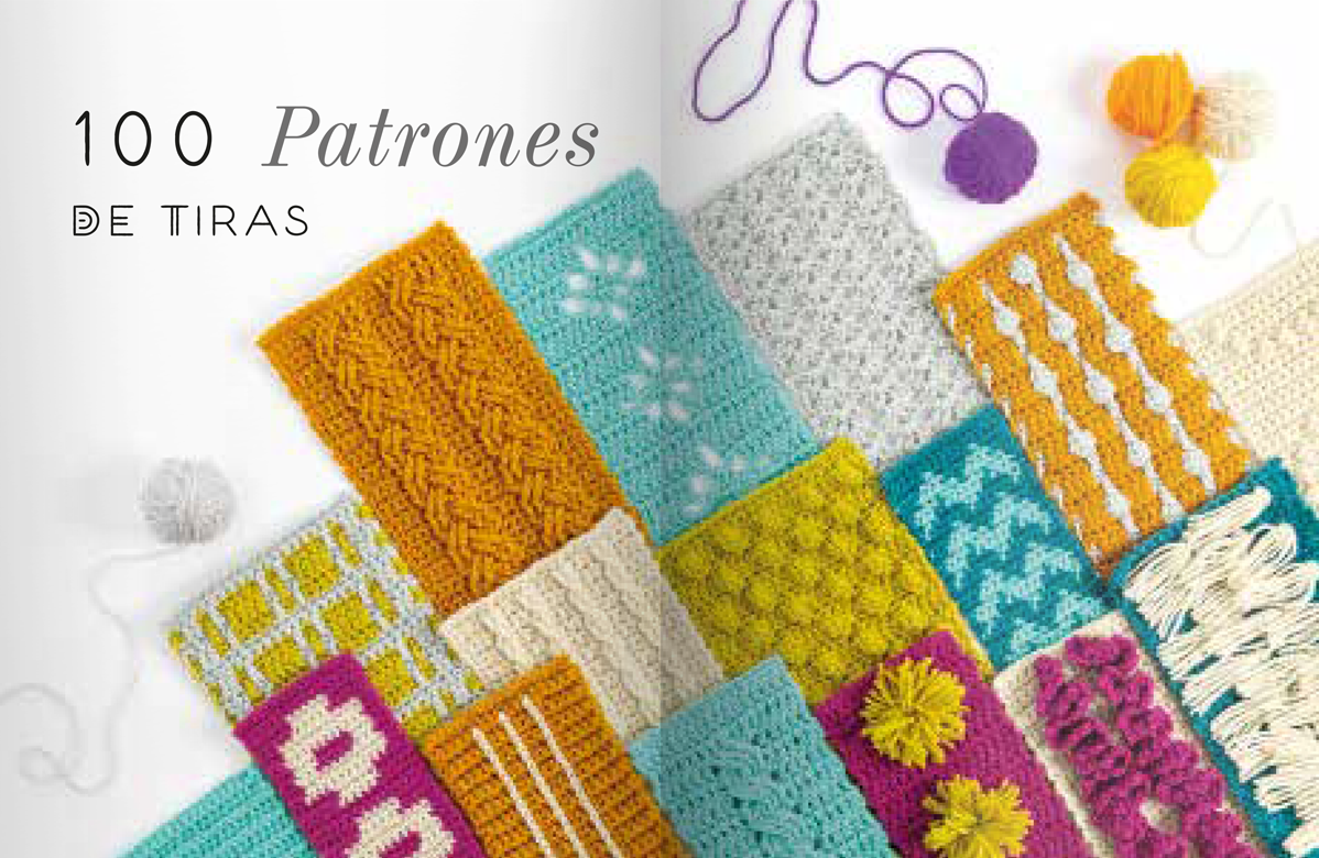 Mantas modernas. 100 patrones a crochet para crear combinaciones únicas