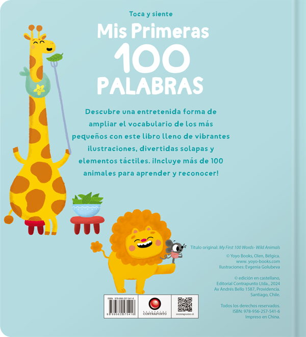Animales salvajes. Mis primeras 100 palabras