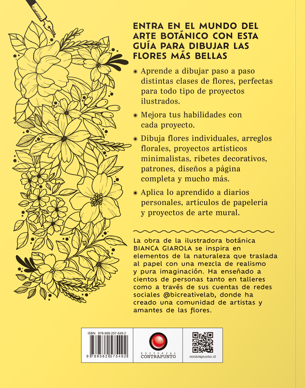 El arte de dibujar flores