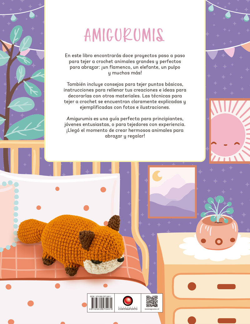 Amigurumis. Aprende a tejer a crochet. 12 adorables animales