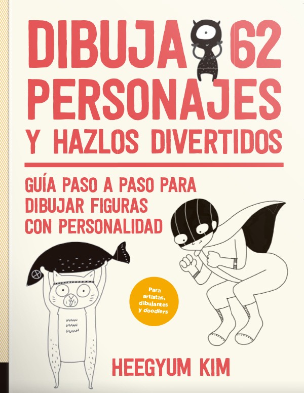 Dibuja 62 personajes y hazlos divertidos