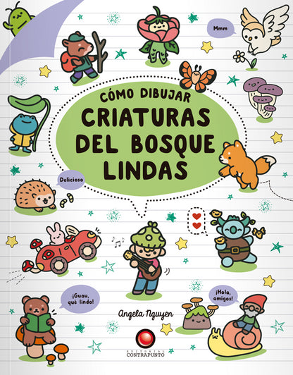 Como dibujar criaturas lindas del bosque