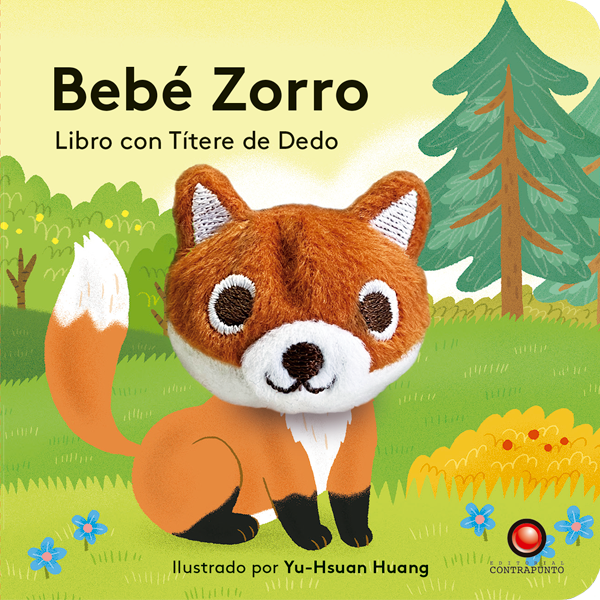 Bebé Zorro. Libro con títere de dedo
