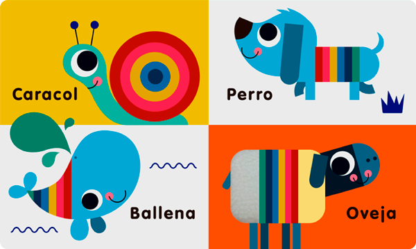 Animales. Primeras palabras para los más pequeños