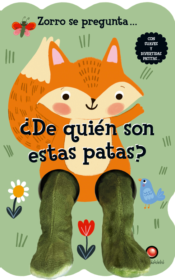 ¿De quién son estas patas? Zorro se pregunta