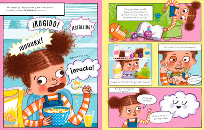 Apareció un… ¡Eructo!