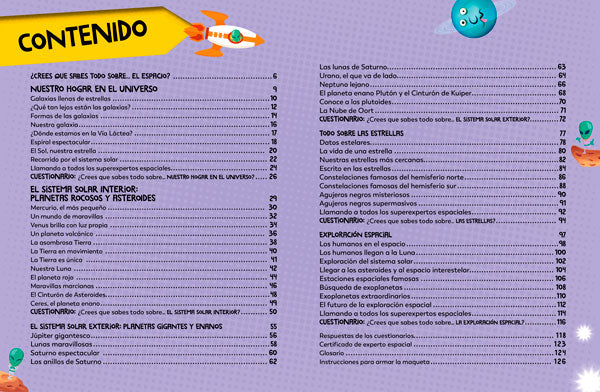 El increíble mundo de… El espacio