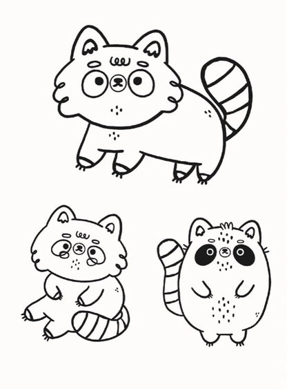 Mundo Kawaii Manga. Un gran libro para colorear