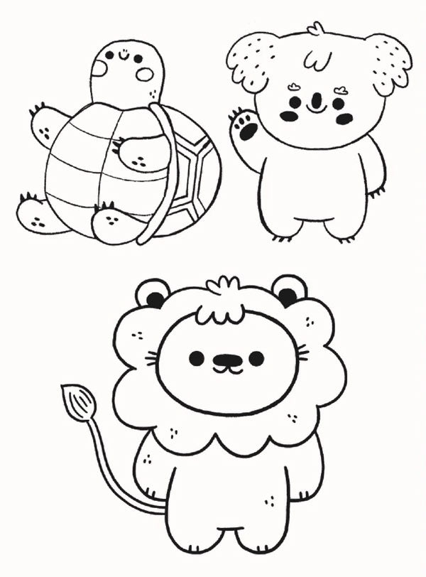 Mundo Kawaii Manga. Un gran libro para colorear