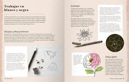 El arte de dibujar flores