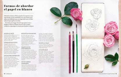 El arte de dibujar flores