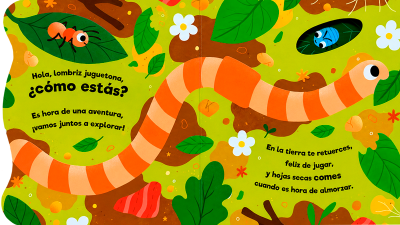 Amigas lombrices de tierra