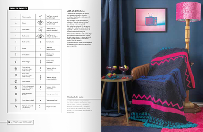 Mantas modernas. 100 patrones a crochet para crear combinaciones únicas