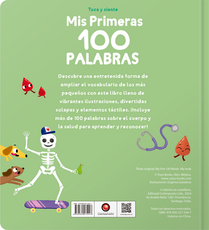 Mi cuerpo. Mis primeras 100 palabras